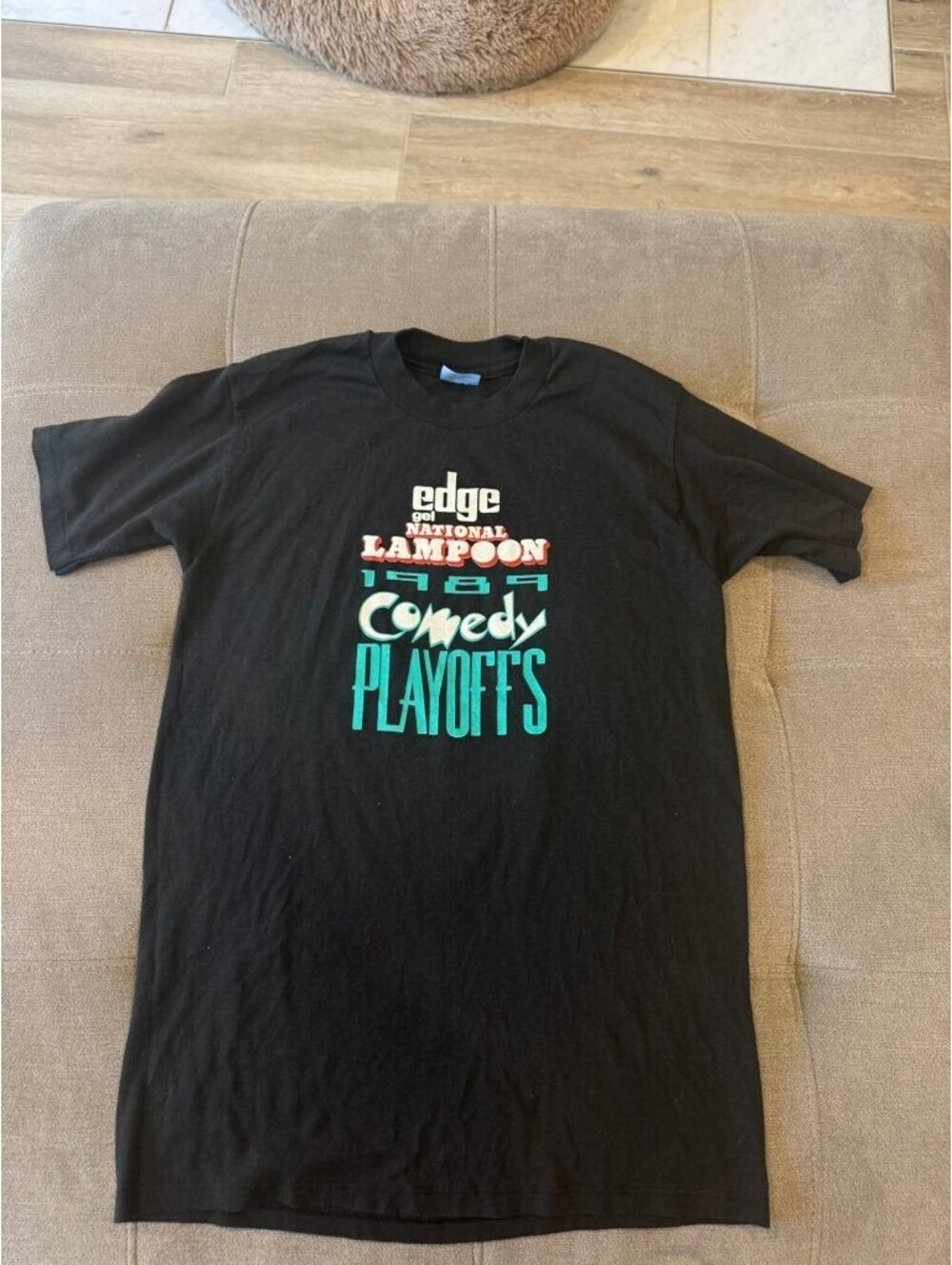 Vintage 1989 National Comedy Playoffs T-Shirt M 790 FM